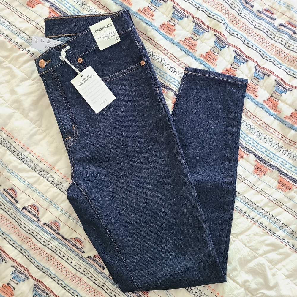 NWT J.Crew High Rise Skinny Jeans